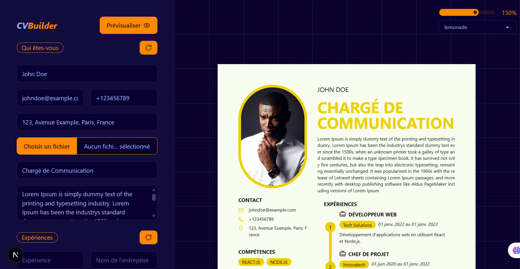 CVBuilder